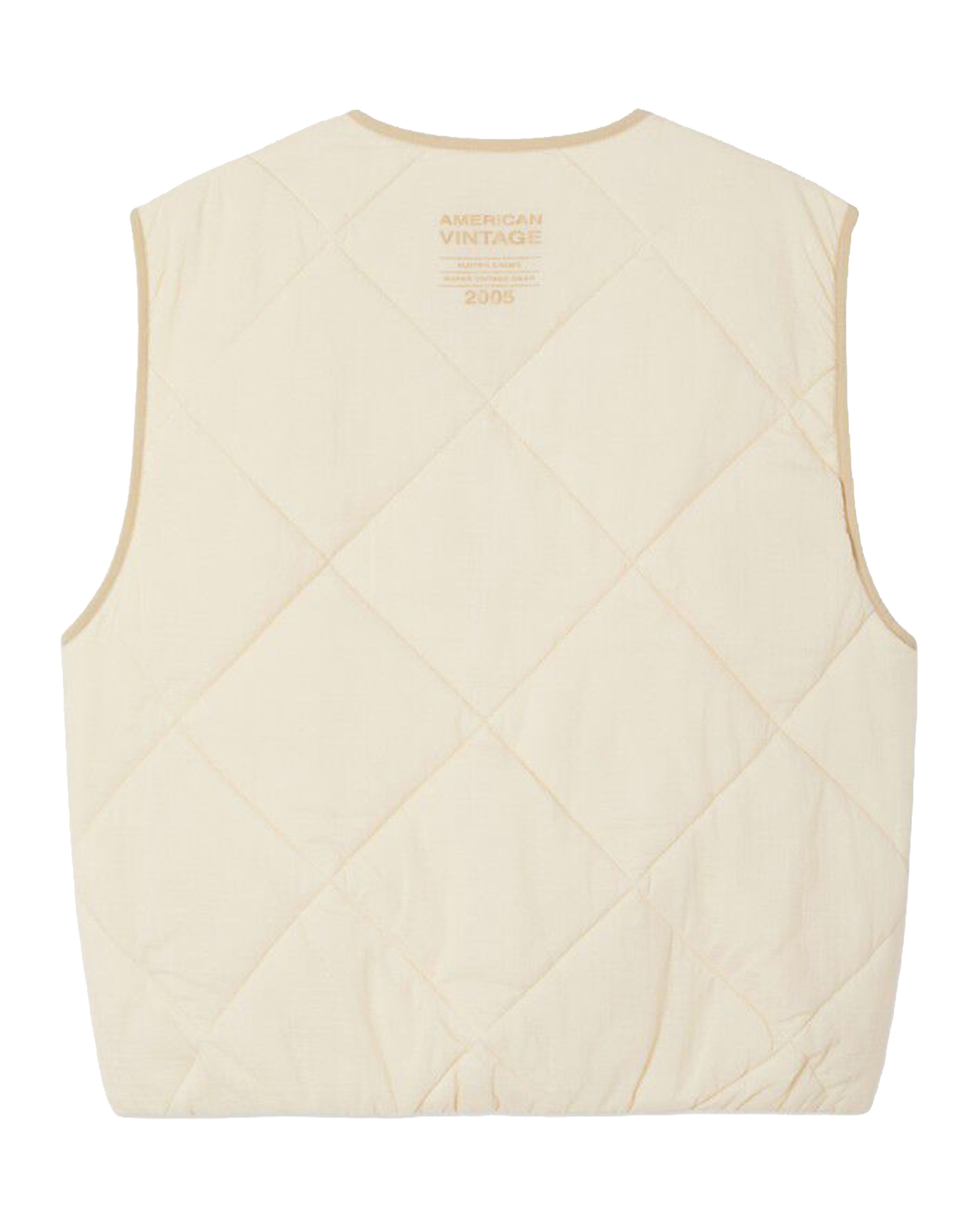 American Vintage - Yupibam Vest - Cream